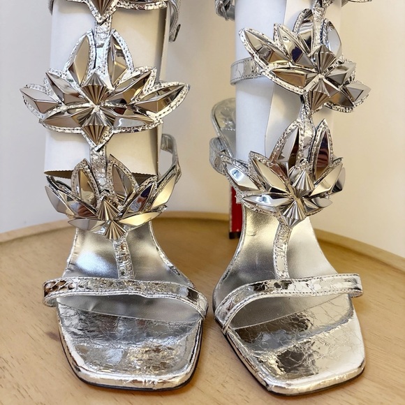 New Christian Louboutin x Marvel Sea Warrior Gladiator Heel - Picture 7 of 15